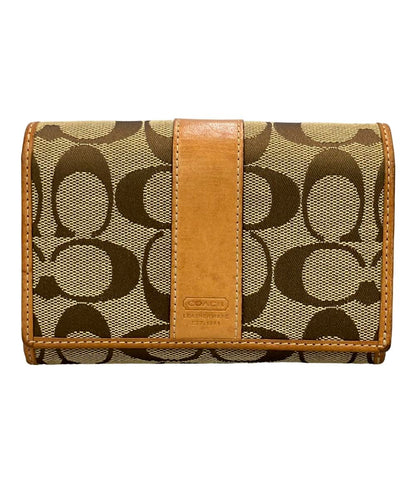 コーチ 二つ折り財布 シグネチャー レディース COACH