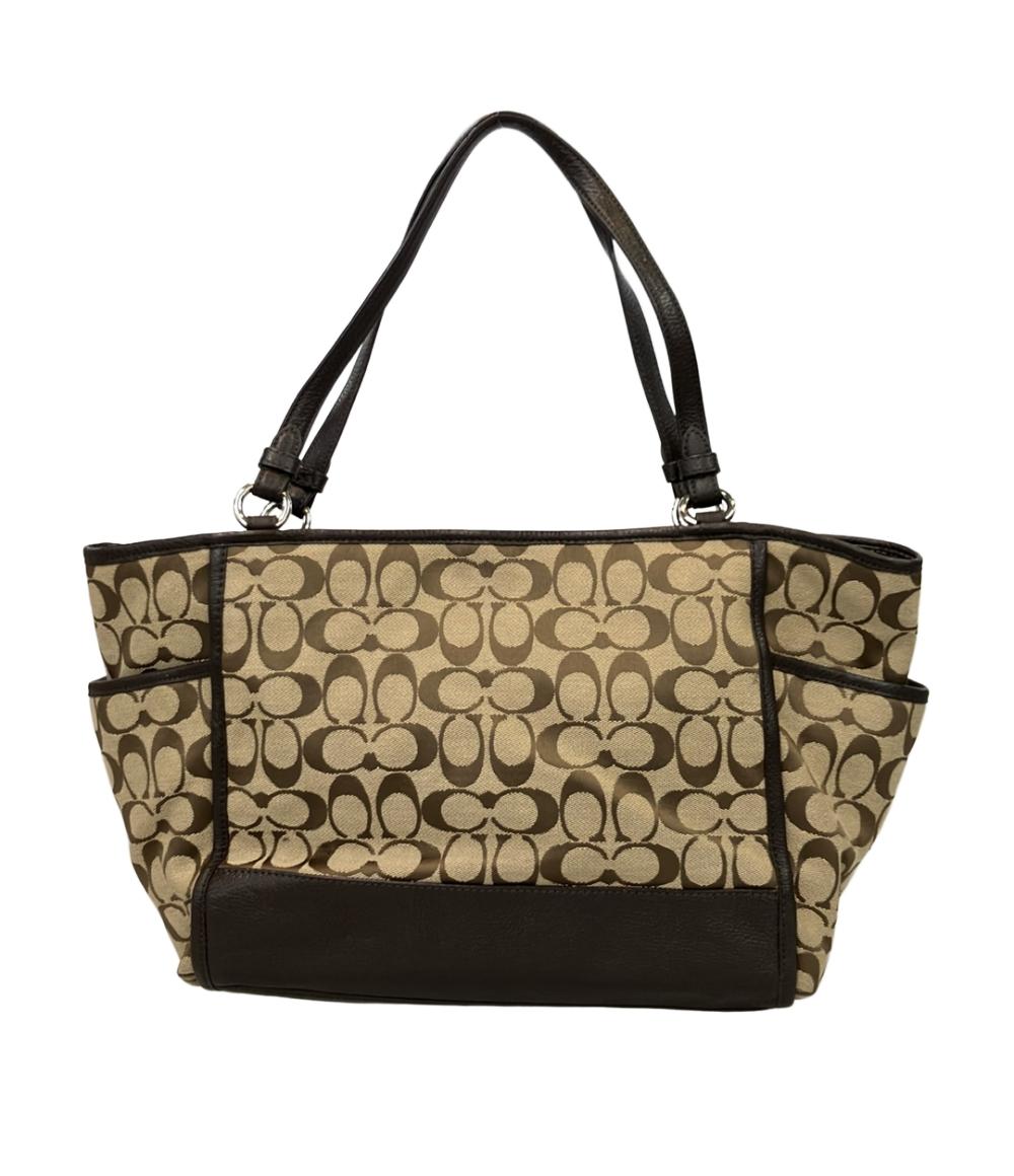 COACH トートバッグ 肩掛け シグネチャー レディース コーチ