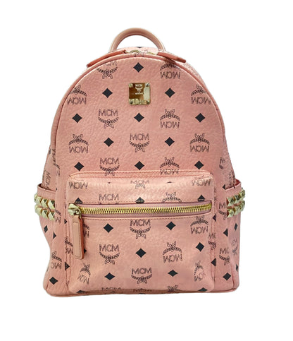MCM リュック スタッズ レディース エムシーエム
