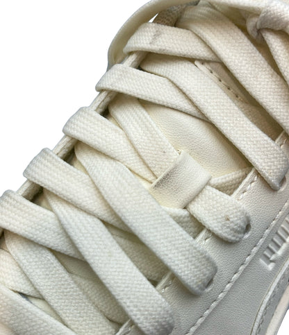 PUMA ローカット厚底スニーカー カルメン 2 MU エンブロイダリー 401203-03 レディース SIZE 22.5 プーマ