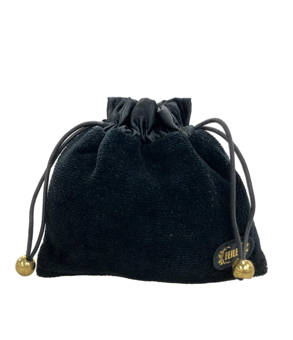 美品 FEILER 巾着ポーチ レディース フェイラー