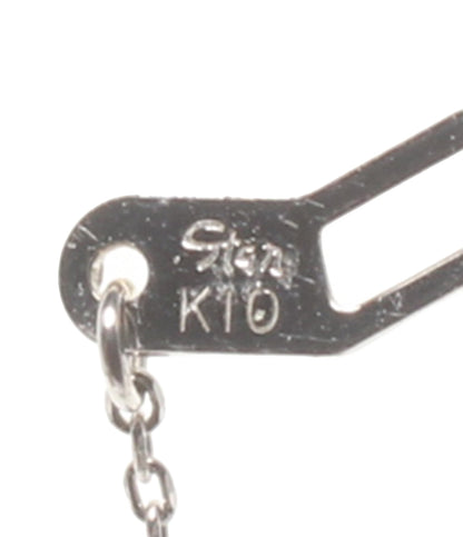 STAR JEWELRY ネックレス K10 ダイヤ0.01ct レディース スタージュエリー