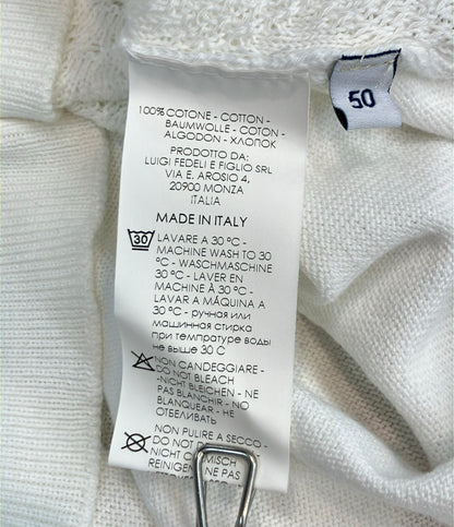 FEDELI 長袖 ニット コットン メンズ SIZE 50 (XL) フェデリ