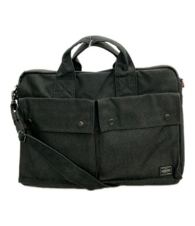 ポーター ブリーフケース ビジネスバッグ ショルダーバッグ 2WAY 斜め掛け スモーキー メンズ PORTER