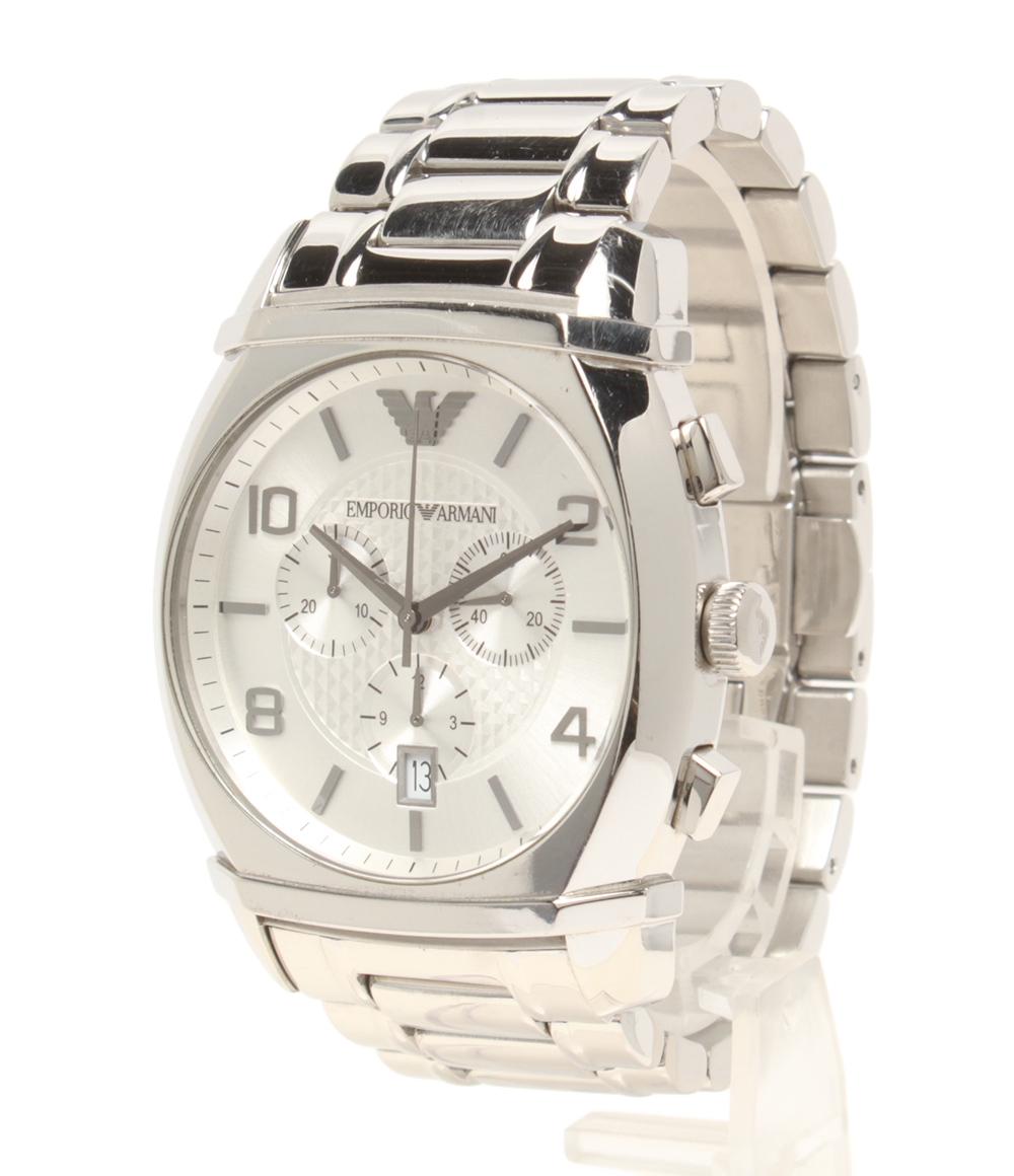 Emporio Armani 腕時計 クオーツ シルバー系 AR-0350 メンズ Emporio Armani 腕時計 クオーツ シルバー系 AR-0350 メンズ