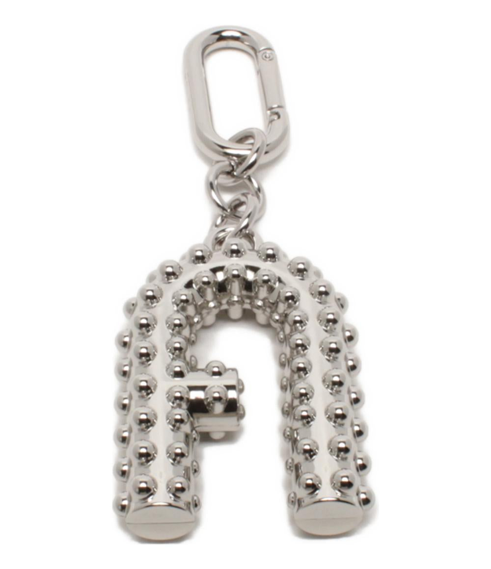 美品 Furla キーリング キーホルダー バッグチャーム メタル レディース フルラ