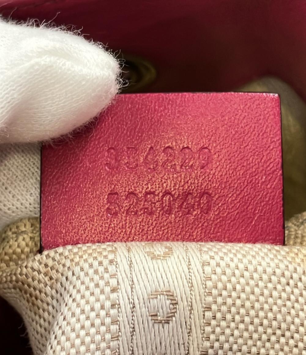 GUCCI ショルダーバッグ 斜め掛け 巾着バッグ 354229 525040 レディース グッチ