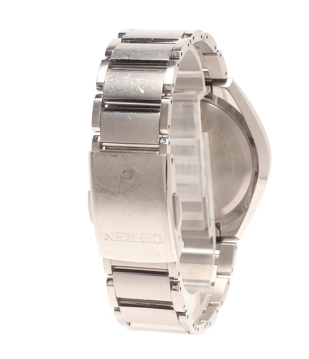 CITIZEN 腕時計 アテッサ ATTESA ソーラー ブラック H110-T016308 メンズ シチズン
