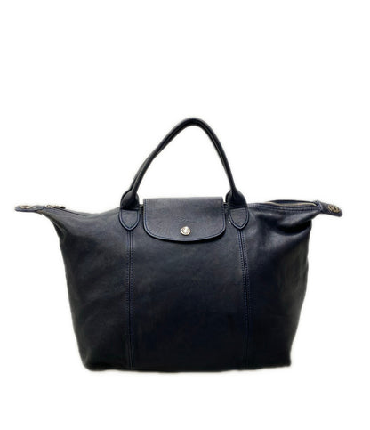 Longchamp トートバッグ レザー レディース ロンシャン