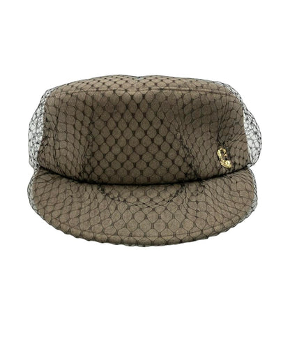 美品 カシラ チュールキャスケット レディース CA4LA