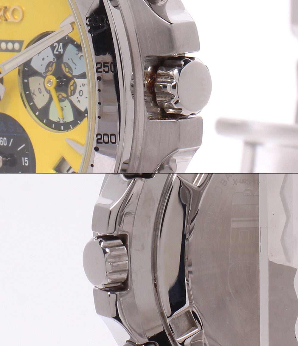 SEIKO 腕時計 すみっコぐらし ドクターイエロー クオーツ イエロー 8T63-03N0 メンズ セイコー
