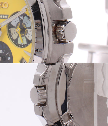 SEIKO 腕時計 すみっコぐらし ドクターイエロー クオーツ イエロー 8T63-03N0 メンズ セイコー