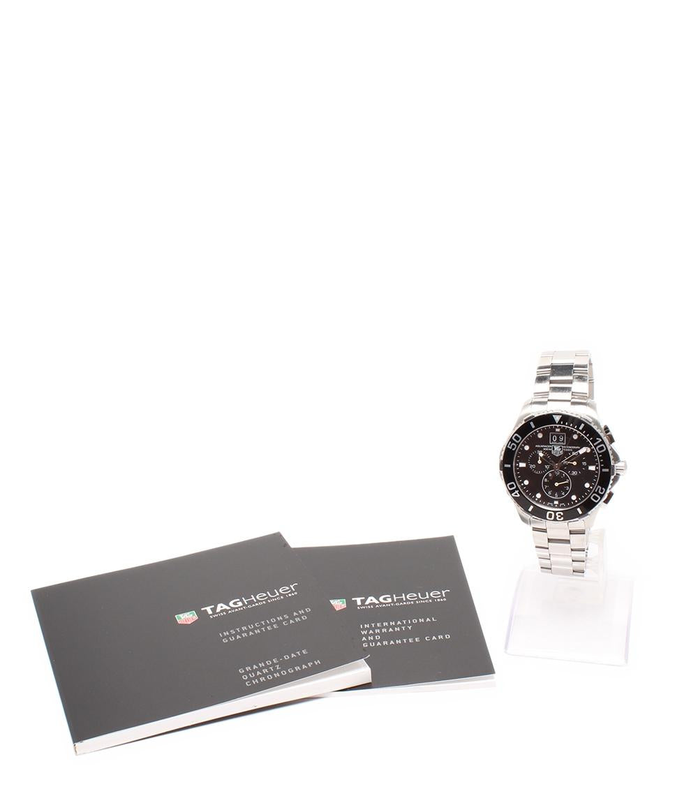 TAG HEUER 腕時計 アクアレーサー クオーツ ブラック CAN1010 メンズ タグホイヤー