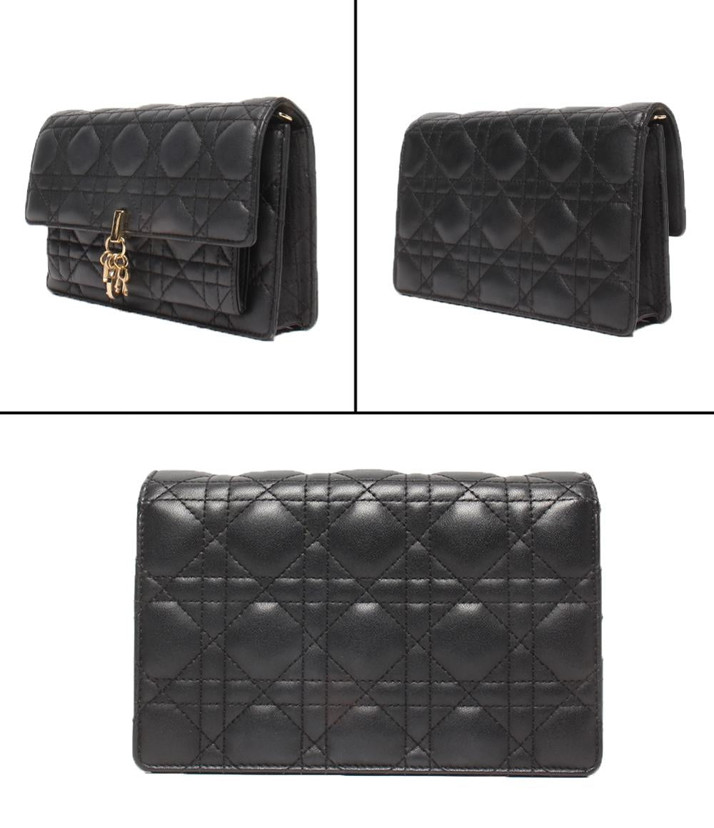 クリスチャンディオール 2wayチェーンショルダーウォレット クラッチ 斜め掛け デイリーチェーンポーチ レディース Christian Dior