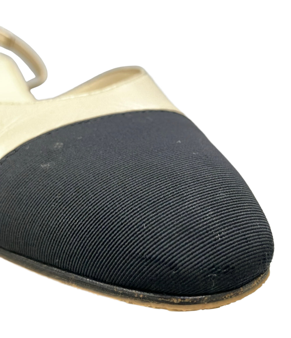 CHANEL スリングバッグフラットパンプス A G31319 レディース SIZE 36 1/2 シャネル