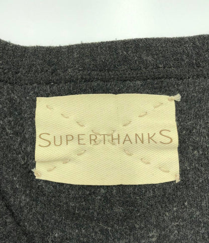 美品 スーパーサンクス カーディガン メンズ SIZE S (S) SUPERTHANKS