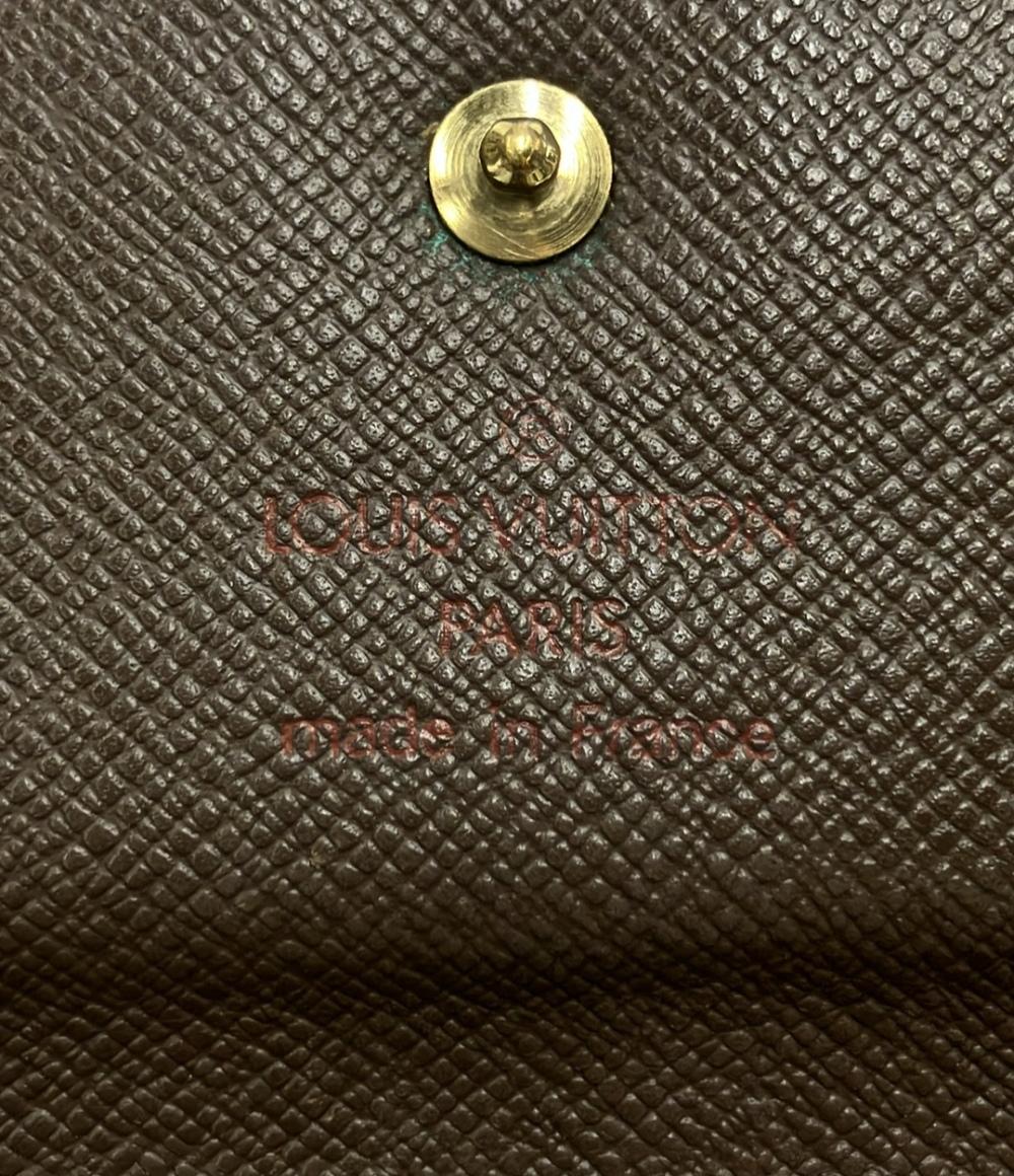 ルイヴィトン 三つ折り長財布 ポルトトレゾールインターナショナル ダミエ N61215 レディース LOUIS VUITTON