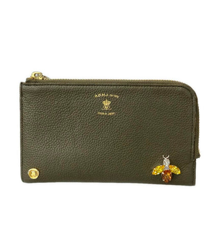 エーディーエムジェイ L字ファスナー長財布 レディース A.D.M.J.