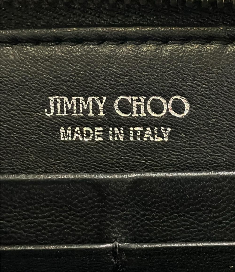 ジミーチュウ ラウンドファスナー長財布 スタースタッズ レディース Jimmy Choo