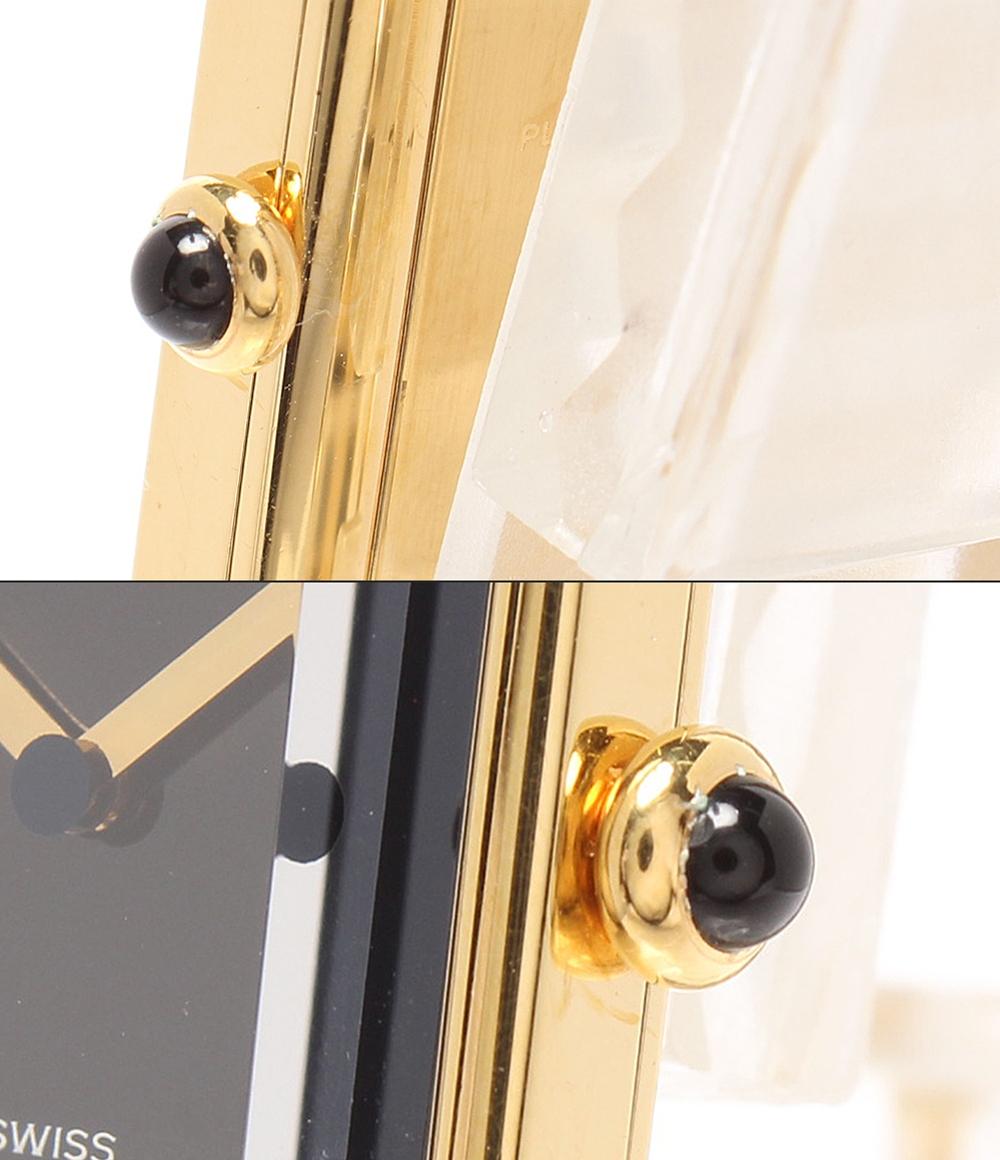 CHANEL 腕時計 プルミエール クオーツ ブラック シャネル