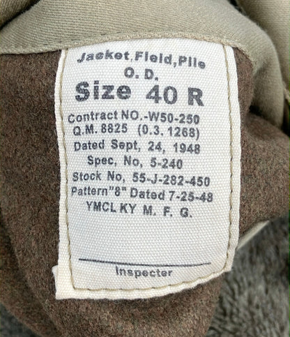 YMCLKY パイルライナー ジャケット M-43 メンズ SIZE 40R ワイエムシーエルケーワイ
