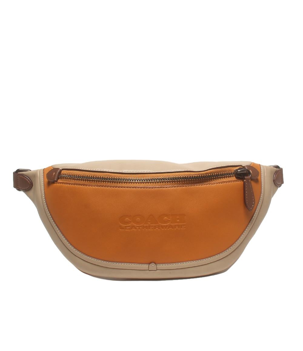 美品 コーチ ウエストバッグ C2663 メンズ COACH