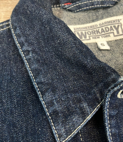 Engineered Garments デニムジャケット カバーオール Utility Jacket  3ポケット メンズ SIZE S エンジニアードガーメンツ