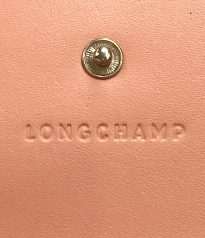美品 Longchamp 三つ折り財布 レディース ロンシャン