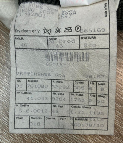 訳あり GIORGIO ARMANI セットアップ パンツスーツ メンズ SIZE 46 (XL) ジョルジオアルマーニ