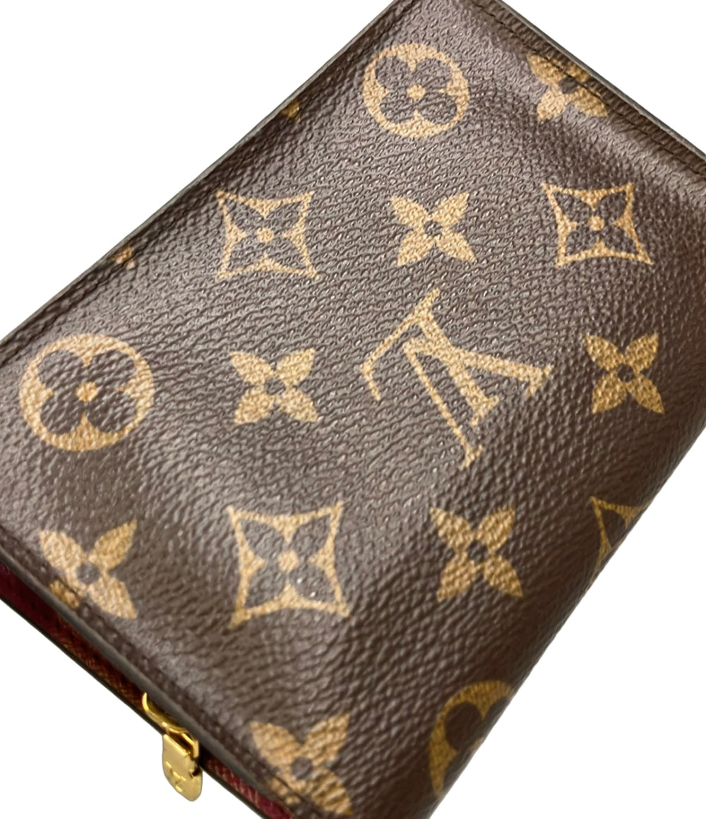 ルイヴィトン 折り財布 モノグラム ポルトフォイユ ジュリエット 茶 2667 LOUIS VUITTON 二つ折り財布 ポルトフォイユ ジュリエット モノグラム