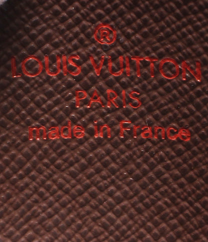 美品 LOUIS VUITTON コインケース ジッピーコインパース ダミエ N63070 レディース メンズ ルイ・ヴィトン