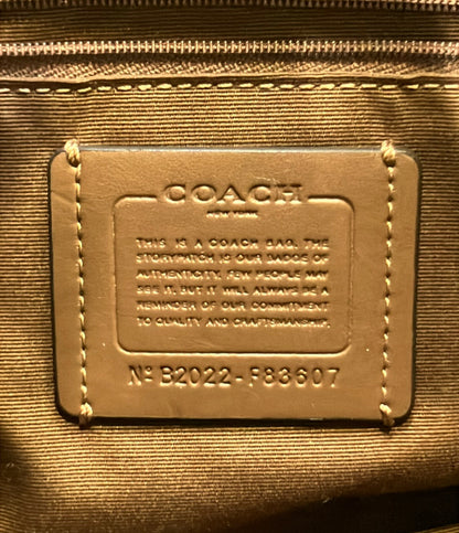 COACH 2wayハンドバッグ ショルダーバッグ シグネチャー F83607 レディース コーチ