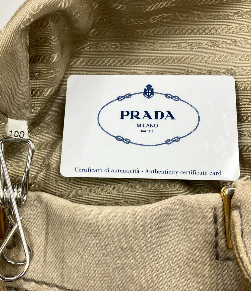 PRADA 2WAY トートバッグ ショルダーバッグ 斜め掛け カナパ BN2069 レディース プラダ