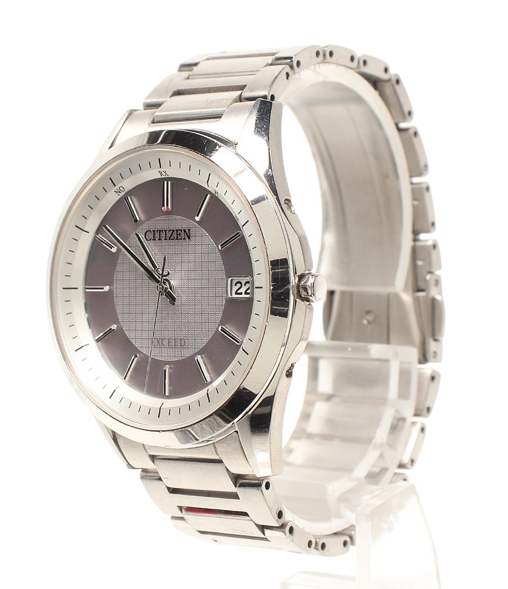 CITIZEN 腕時計 エクシード EXCEED ソーラー シルバー H110-T020011 メンズ シチズン