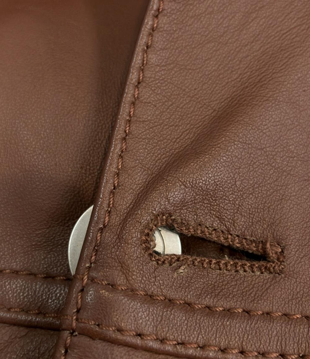 トゥモローランド レザージャケット 63-08-84-08353 メンズ SIZE 48 (M) TOMORROWLAND