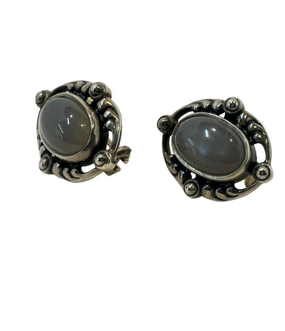 ジョージジェンセン イヤリング SV925 2018 ヘリテージ グレームーンストーン レディース Georg Jensen