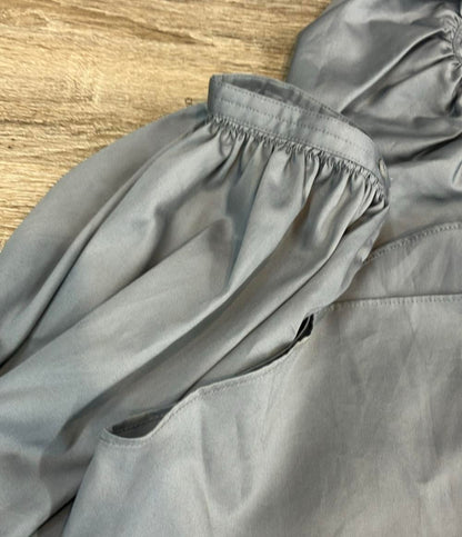 Drawer 長袖ブラウス フリルカラーリボン 2WAY 比翼仕立て つけ襟 6511-299-1048 レディース SIZE 38 (S) ドゥロワー