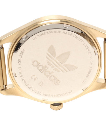 美品 adidas 腕時計 コードフォー クオーツ ブラック AOSY22526 メンズ アディダス