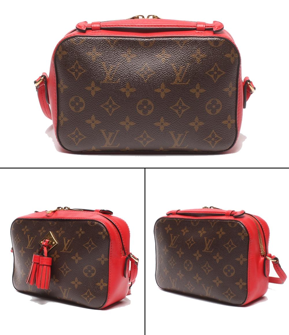 LOUIS VUITTON ショルダーバッグ 肩掛け サントンジュ モノグラム
