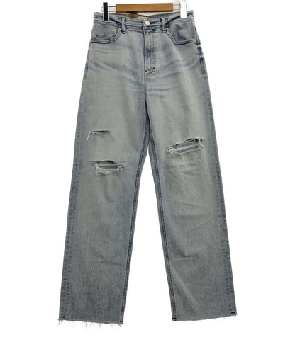 ヤヌーク 美品 LEA boys Straight ダメージデニムパンツ      レディース SIZE 27 (複数サイズ) YANUK