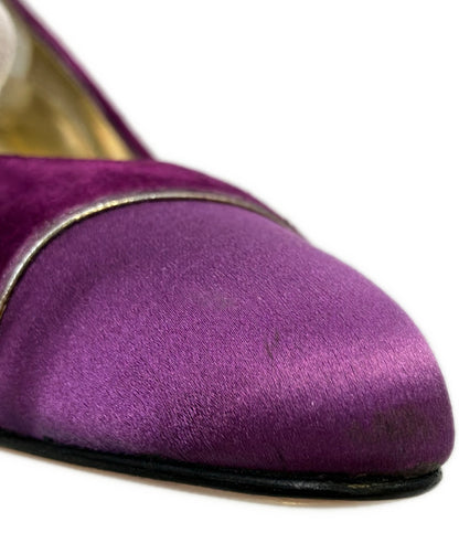 Salvatore Ferragamo スウェードパンプス DF 24146 171 レディース SIZE 8 サルヴァトーレフェラガモ