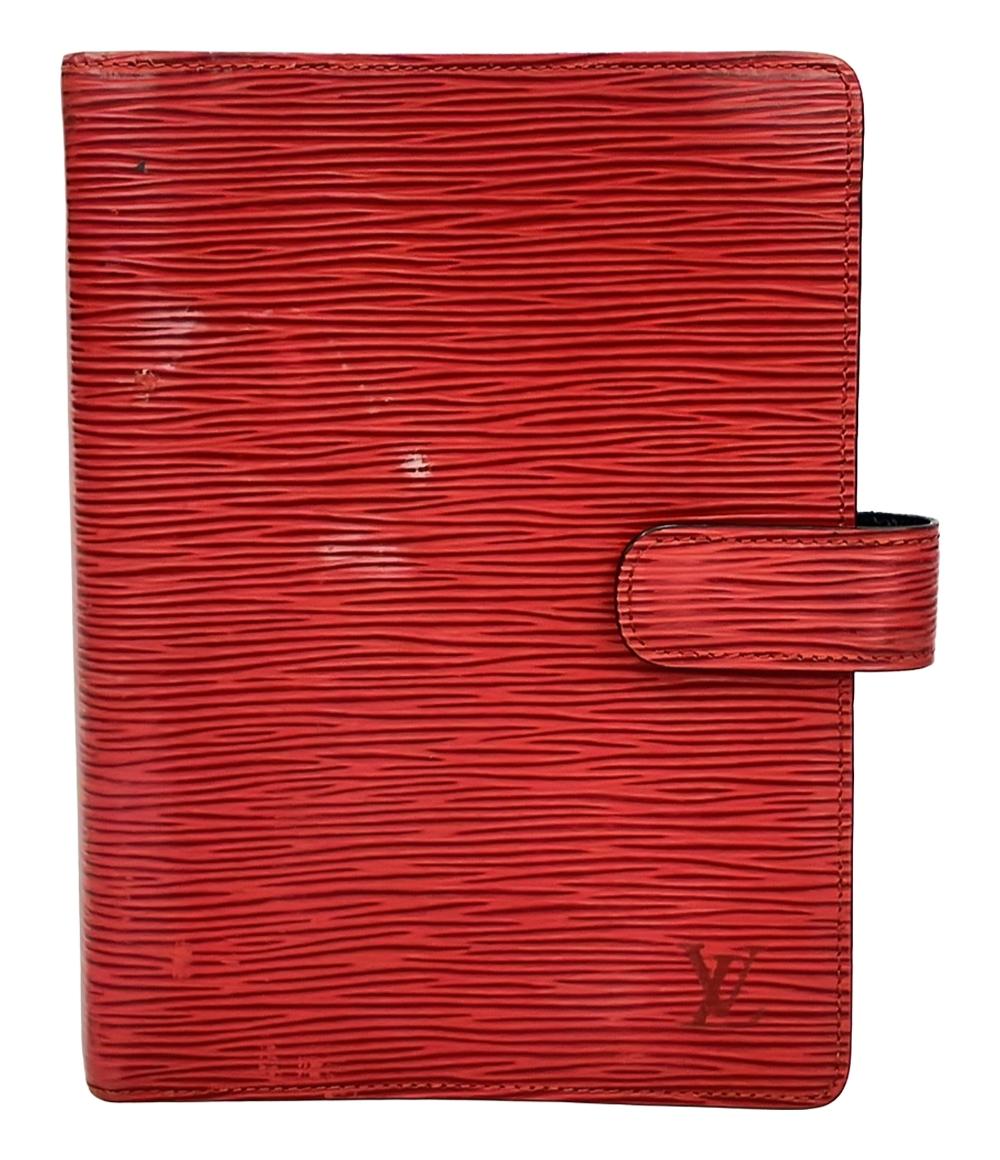 ルイ・ヴィトン 手帳カバー アジェンダMM エピ R2004E レディース LOUIS VUITTON