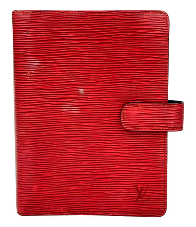 ルイ・ヴィトン 手帳カバー アジェンダMM エピ R2004E レディース LOUIS VUITTON