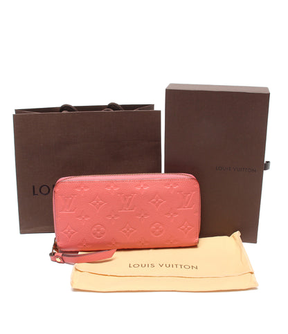 LOUIS VUITTON ラウンドファスナー長財布 ジッピーウォレット モノグラム アンプラント M61788 レディース ルイ・ヴィトン