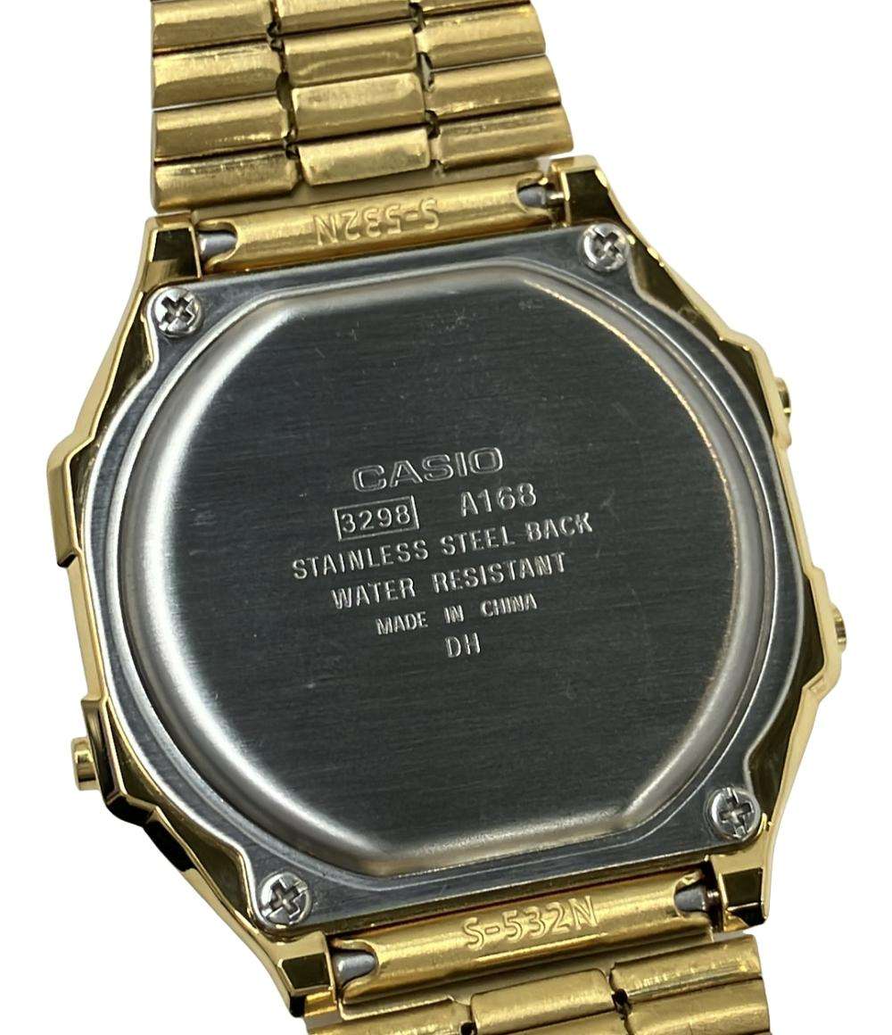 美品 CASIO 腕時計 チープカシオ クオーツ A168 メンズ レディース カシオ