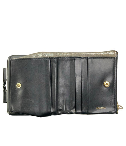 POMTATA 二つ折り財布 レディース ポンタタ