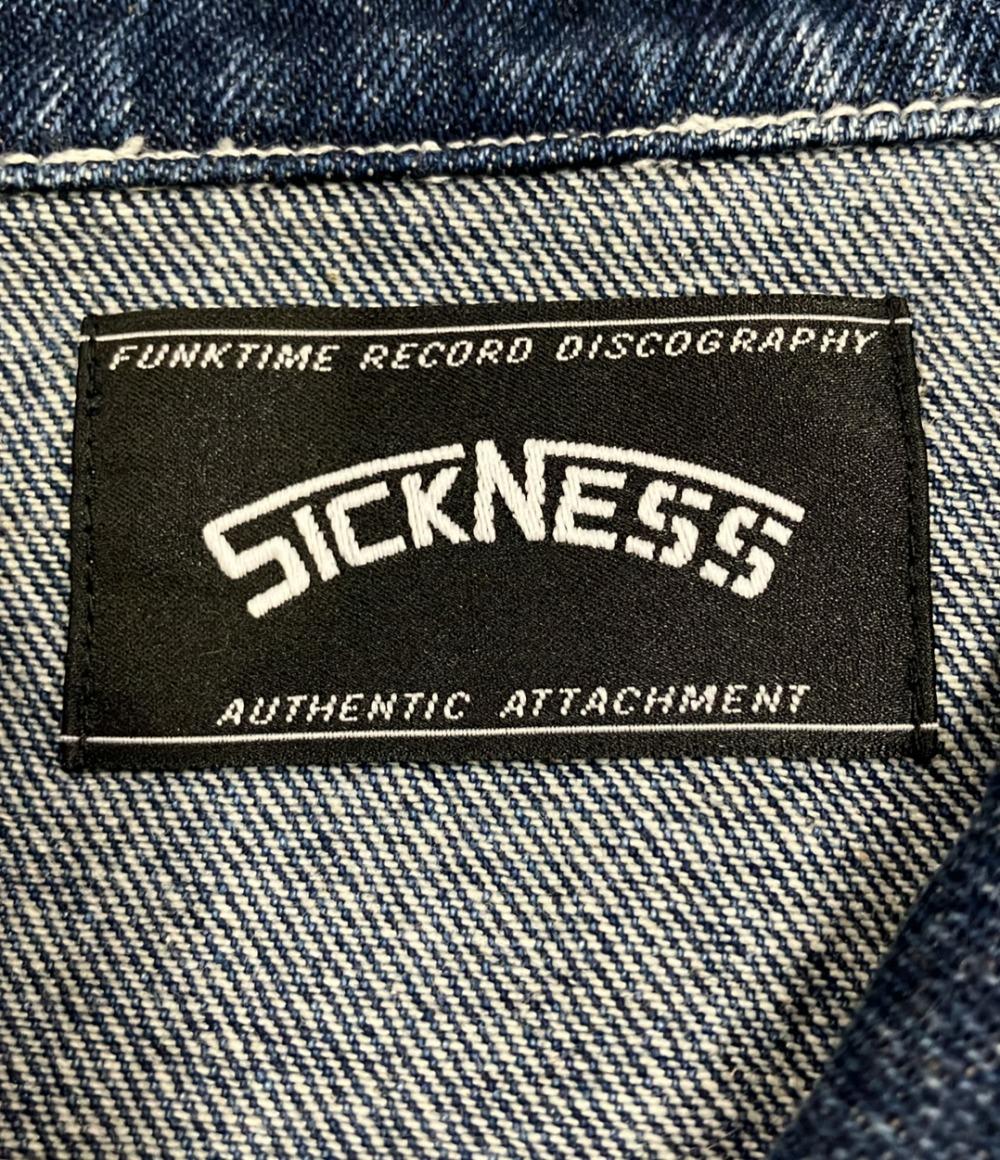 シックネス デニムジャケット メンズ SIZE F (M) SICKNESS