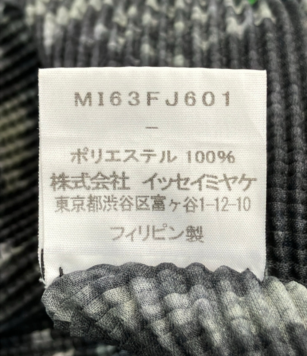 美品 me ISSEY MIYAKE 長袖 ハイネック カットソー レディース ミー イッセイミヤケ