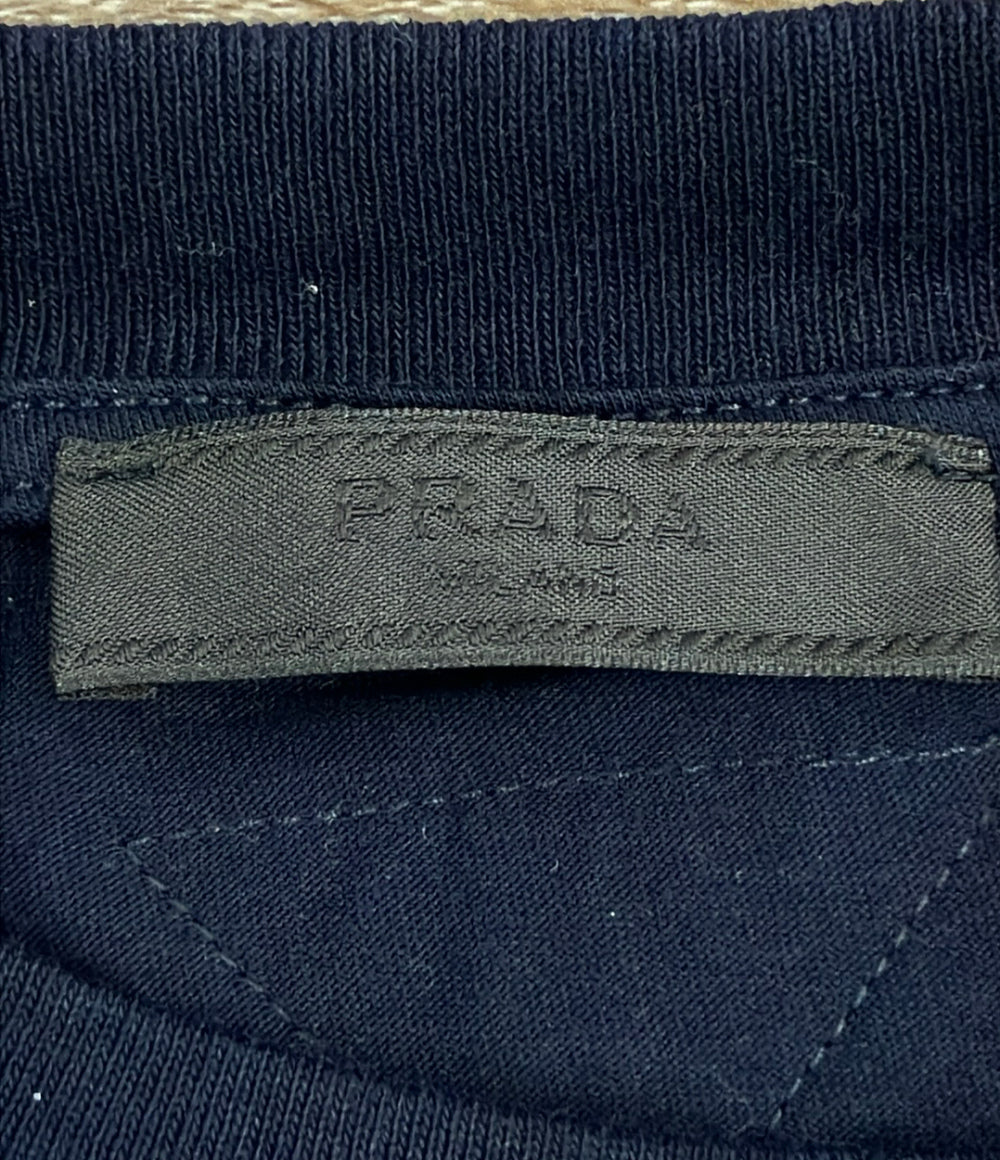 PRADA 半袖Tシャツ トライアングルロゴ UJM492  S151 メンズ SIZE XL プラダ