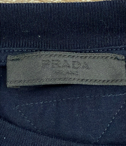 PRADA 半袖Tシャツ トライアングルロゴ UJM492  S151 メンズ SIZE XL プラダ